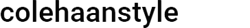 Colehaanstyle