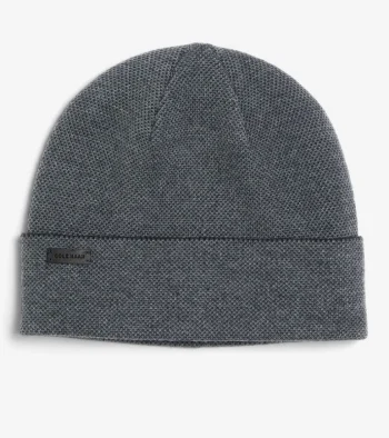 Online Cole Haan Birdseye Knit Beanie Caviar