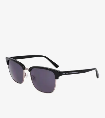 Discount Cole Haan Half-Rim Sunglasses Black