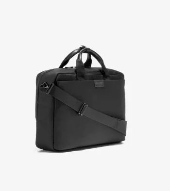 Fashion Cole Haan Central Convertible Brief Bag Black