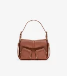 Clearance Cole Haan Chance Shoulder Bag DarkCuoio