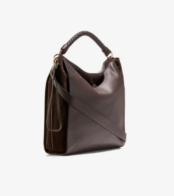 Sale Cole Haan Charissa Shopper Bag DarkChocolate