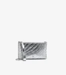 Discount Cole Haan Essential Woven Pouch SilverWoven