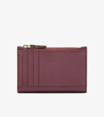 Hot Cole Haan Go Anywhere Bifold Card Case Bloodstone
