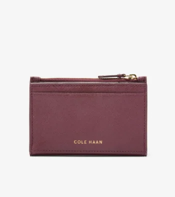 Hot Cole Haan Go Anywhere Bifold Card Case Bloodstone