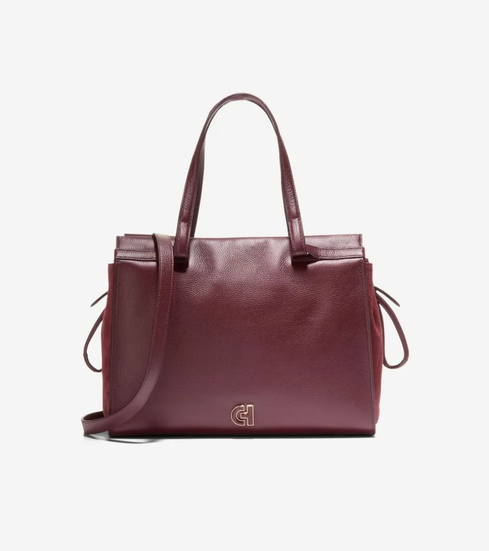 grand-ambition-side-cinch-satc-VaQmDlyL-0.webp Hot Cole Haan Grand Ambition Side-Cinch Satchel Bloodstone