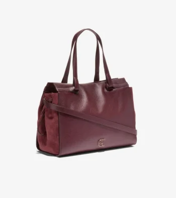 Hot Cole Haan Grand Ambition Side-Cinch Satchel Bloodstone