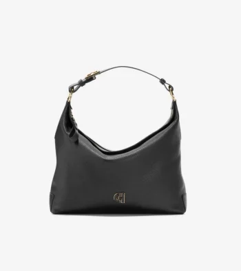 New Cole Haan Kamila Hobo Bag Black