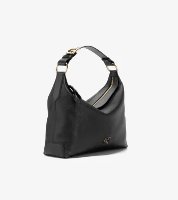 New Cole Haan Kamila Hobo Bag Black