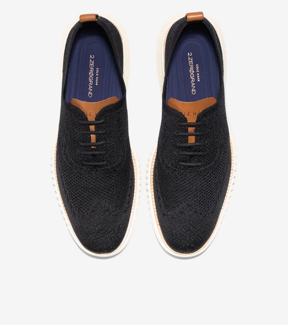 mens-2zeroslashgrand-stitchlit-gNNWnuRS-3.webp Best Cole Haan Men's 2.ZERØGRAND Stitchlite™ Wingtip Oxfords BlackStitchlite™-Ivory