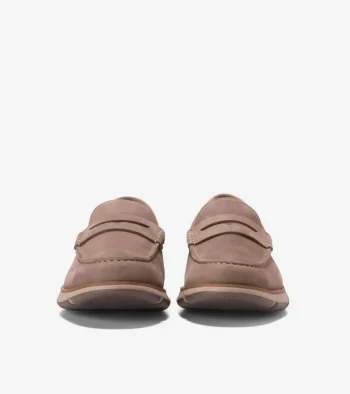 Hot Cole Haan Men's 4.ZERØGRAND Penny Loafers LavaNubuck-IrishCoffee-Lava