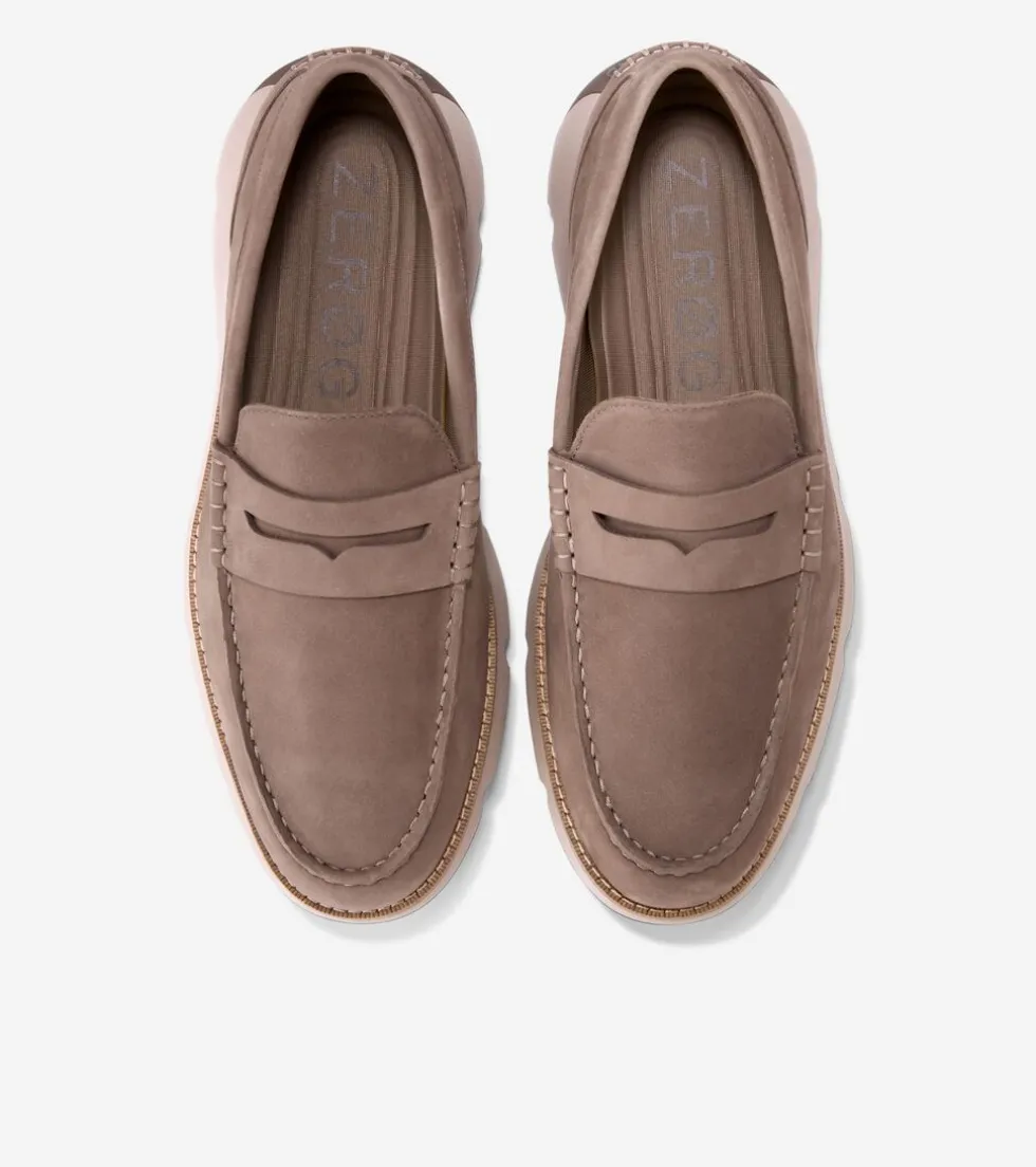 mens-4zeroslashgrand-penny-loa-ntIBsVpO-3.webp Hot Cole Haan Men's 4.ZERØGRAND Penny Loafers LavaNubuck-IrishCoffee-Lava