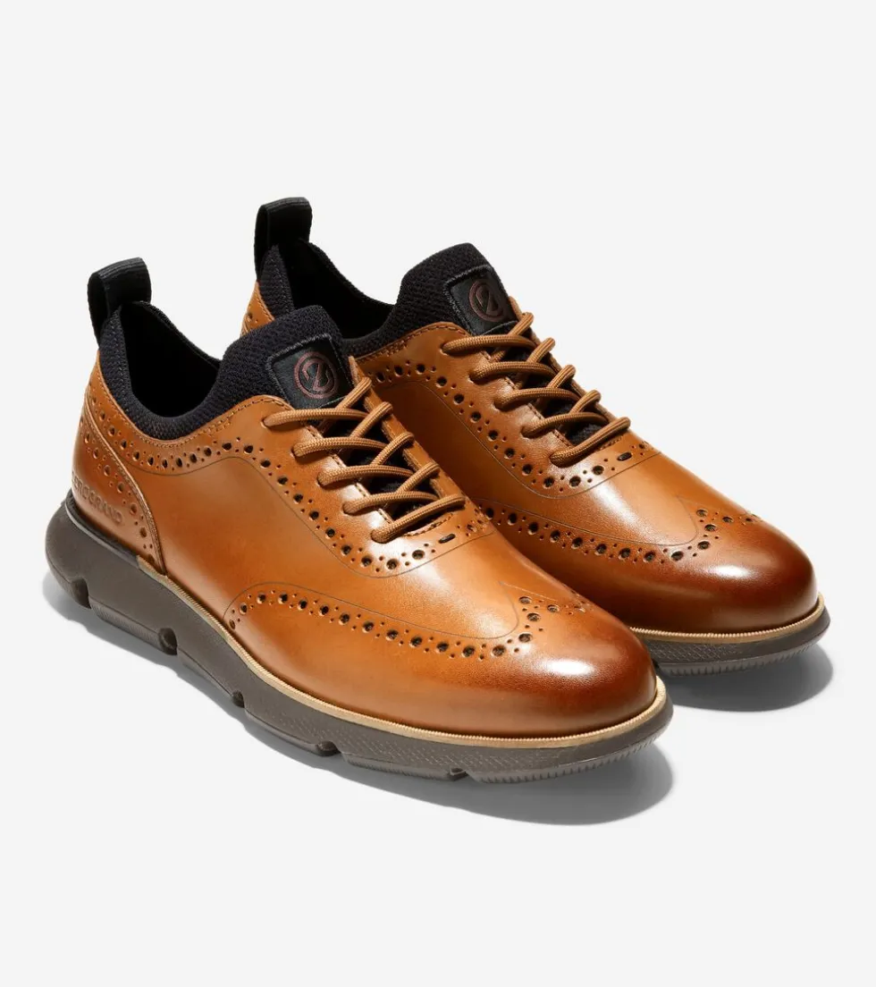 mens-4zeroslashgrand-wingtip-o-RhSTmdre-4.webp Hot Cole Haan Men's 4.ZERØGRAND Wingtip Oxfords BritishTan-Java