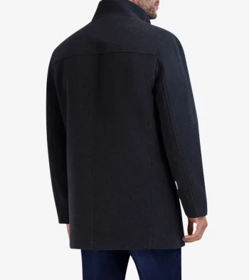 Fashion Cole Haan Men's All-Weather Car Coat Charcoal