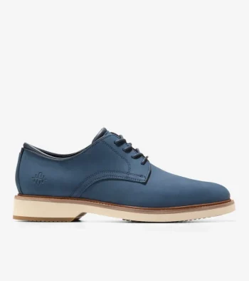 Best Cole Haan Men's American Classics Montrose Plain Toe Oxfords NavyBlazerBlue-Angora