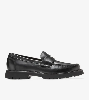 New Cole Haan Men's American Classics Penny Loafer Black
