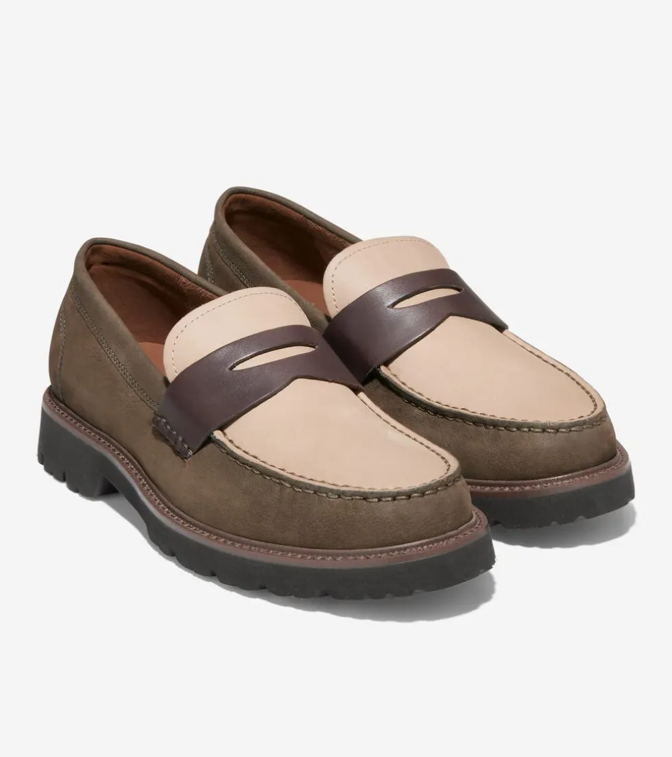mens-american-classics-penny-l-nmyGHjjz-4.webp Sale Cole Haan Men's American Classics Penny Loafer DeepOlive-DarkChocolate