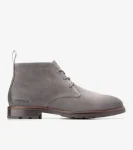 Discount Cole Haan Men's Berkshire Lug Water-Resistant Chukka Boots Pavement-Demitasse