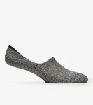 Sale Cole Haan Men's Casual Cushion Sock Liner &ndash; 2 Pack Black-GreyHeather