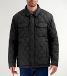 Sale Cole Haan Men's Diamond Quilted Jacket Black