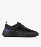 Clearance Cole Haan Men's Generation ZER&Oslash;GRAND II Water-Resistant Ultra Sneakers Black-DazzlingBlue