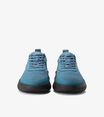 Fashion Cole Haan Men's Generation ZER&Oslash;GRAND II Water-Resistant Ultra Sneakers IndianTeal-Tomato-Black