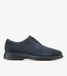 Best Cole Haan Men's Grand Ambition Postman Oxfords Blueberry-Black-OrionBlue