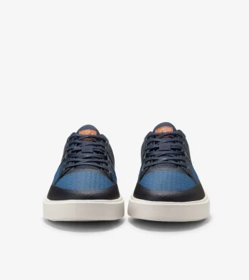 Best Cole Haan Men's Grand Crosscourt Winner Sneakers EnsignBlue-NavyBlazer-Ivory