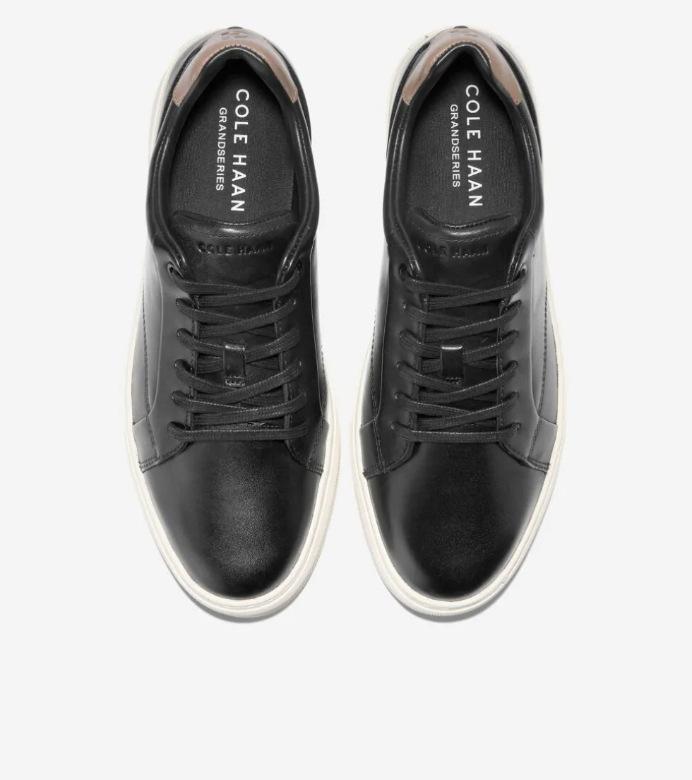 mens-grand-kittery-court-sneak-ajSiboSt-3.webp Online Cole Haan Men's Grand Kittery Court Sneakers Black-IrishCoffee-Ivory