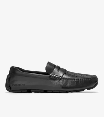 Fashion Cole Haan Men's Grand Laser Penny Driver Black