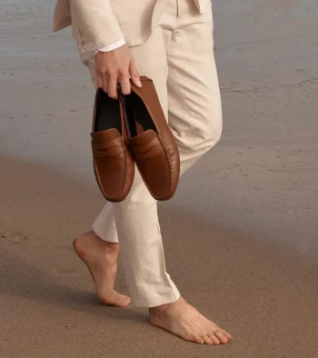 Clearance Cole Haan Men's Grand Laser Penny Driver BritishTan-Java