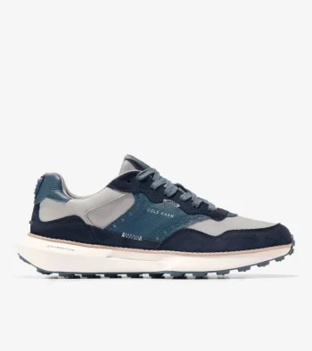Best Cole Haan Men's GrandPr&oslash; Ashland Sneakers OrionBlue-Blueberry-Ivory