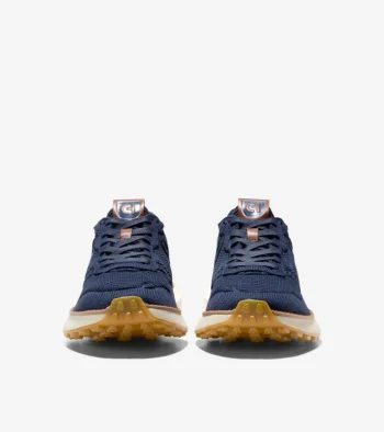 Hot Cole Haan Men's GrandPrø Ashland Stitchlite™ Sneakers NavyBlazerBlueStitchlite™-BritishTan-Ivory