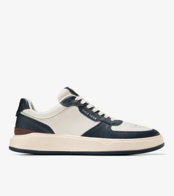 Online Cole Haan Men's GrandPr&oslash; Crossover Sneakers Ivory-Blueberry