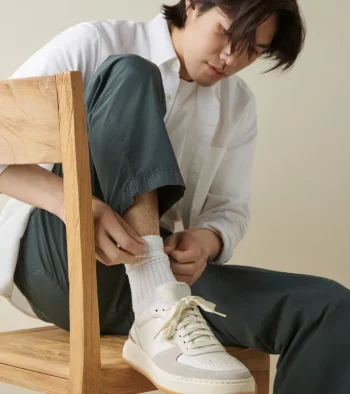 New Cole Haan Men's Grandprø Crossover Sneaker Ivory-Gum-Black