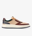 New Cole Haan Men's GrandPr&oslash; Crossover Sneakers Sesame-Blueberry-Ivory