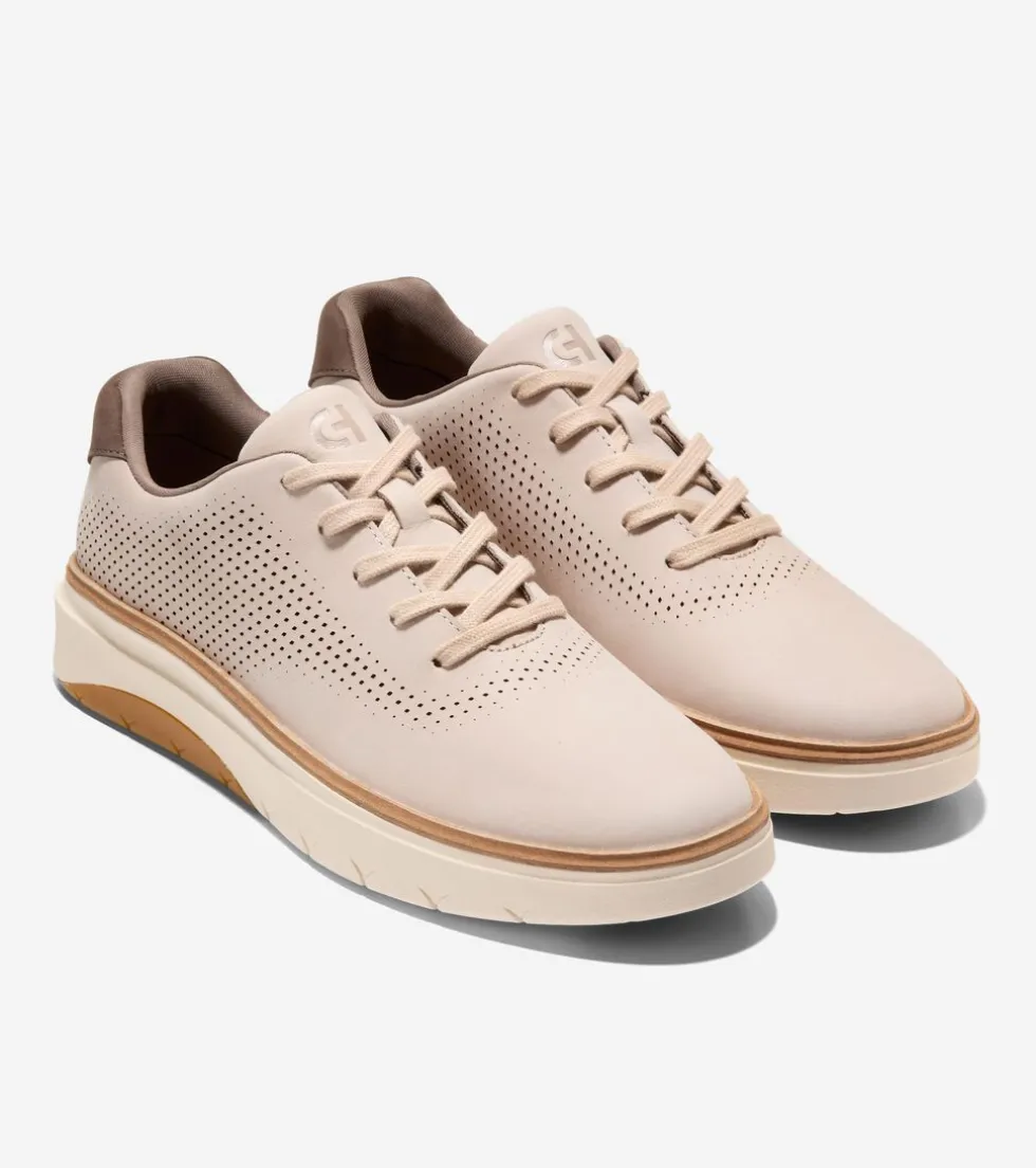 mens-grandproslash-featherarc-bHAfDrCW-4.webp Sale Cole Haan Men's GrandPrø FeatherArc Laser Sneakers OxfordTan-Ivory-Truffle