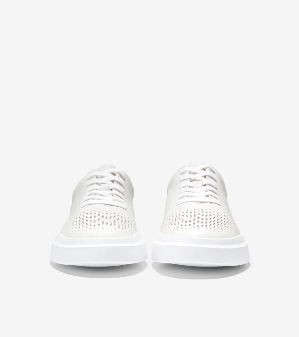 mens-grandproslash-rally-laser-JWDGEzyy-2.webp Outlet Cole Haan Men's GrandPrø Rally Laser Cut Sneakers White