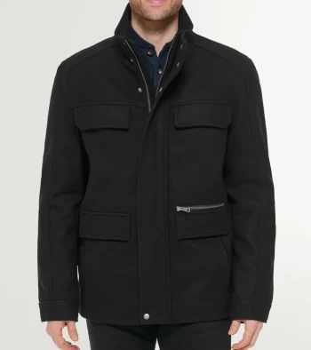 Fashion Cole Haan Men's M65 Field Jacket Black