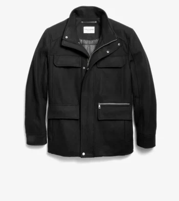 Fashion Cole Haan Men's M65 Field Jacket Black