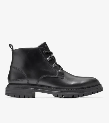 Best Cole Haan Men's McIntyre Chukka Boots Black