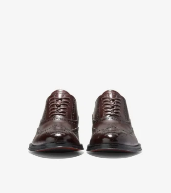 Best Cole Haan Men's Modern Classics Wing Oxfords Madeira-Black