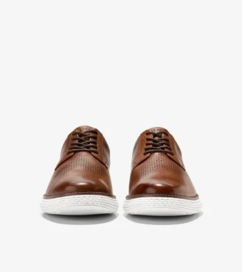 New Cole Haan Men's ØriginalGrand 2.0 Oxfords BritishTan-White