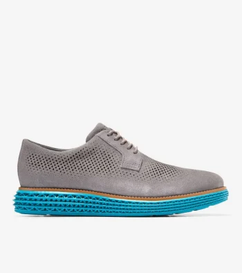 Discount Cole Haan Men's &Oslash;riginalGrand 2.0 Oxfords DecemberSky-BlueJewel
