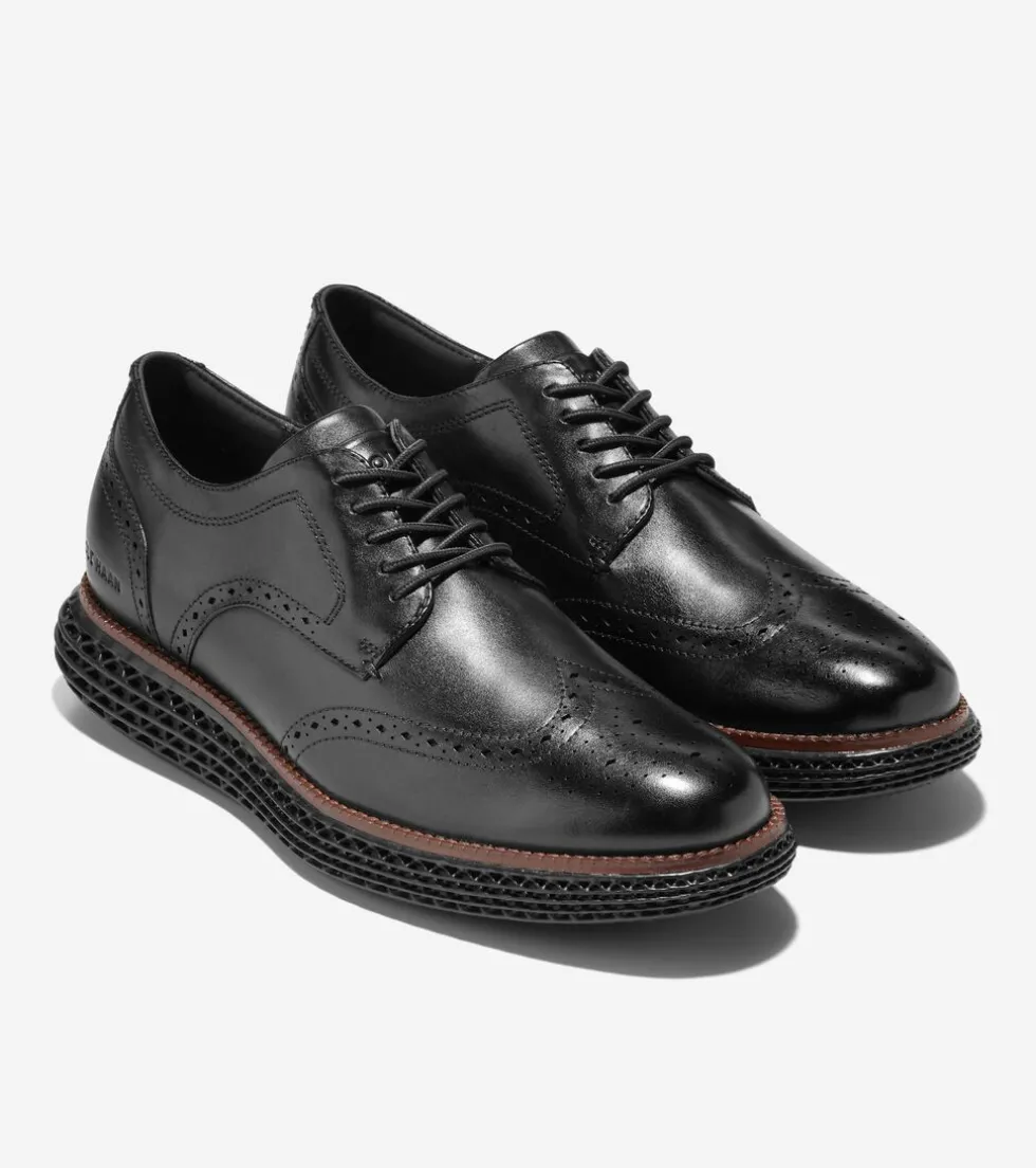 mens-oslashriginalgrand-20-win-QWFUvmHF-5.webp Hot Cole Haan Men's ØriginalGrand 2.0 Wingtip Oxfords Black