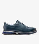 Clearance Cole Haan Men's &Oslash;riginalGrand Energy Twin Oxfords PacificBlue-DecemberySky