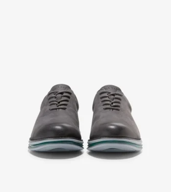 Sale Cole Haan Men's &Oslash;riginalGrand Energy Twin Oxfords TornadoNubuck-Aventurine-HarborMist