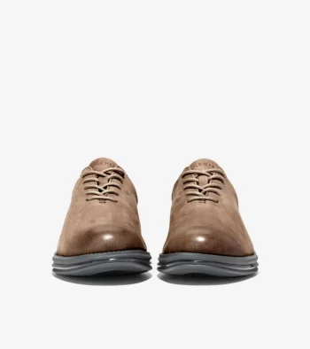 Hot Cole Haan Men's ØriginalGrand Energy Twin Oxfords Truffle-Turbulence
