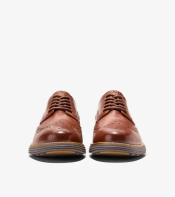 New Cole Haan Men's ØriginalGrand Remastered Wingtip Oxfords Woodbury-Java