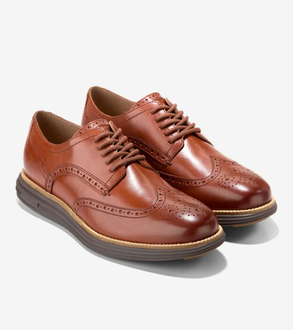 mens-oslashriginalgrand-remast-MtCQeEMH-4.webp New Cole Haan Men's ØriginalGrand Remastered Wingtip Oxfords Woodbury-Java